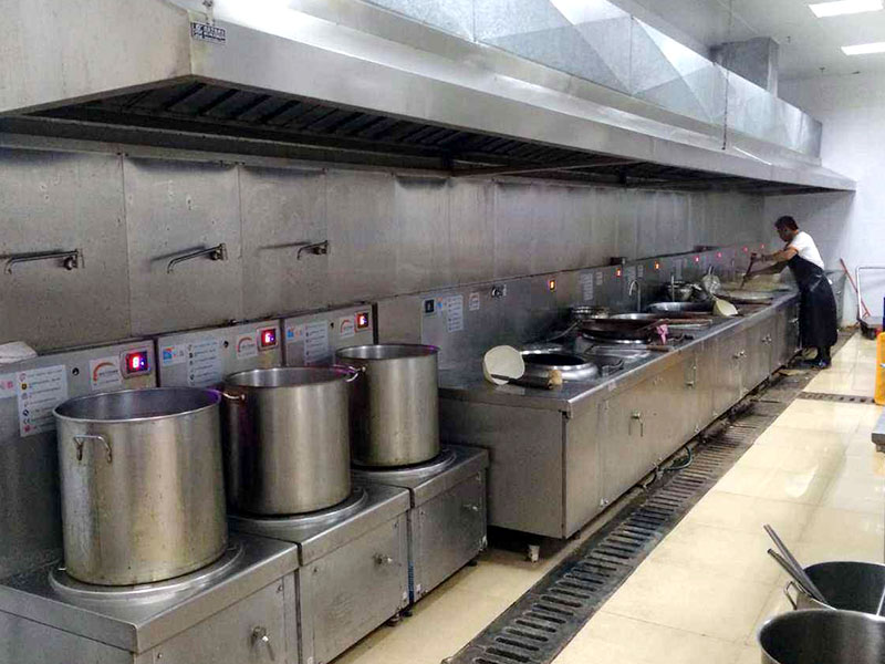 工厂厨房设备--商用厨房设备的安装方法